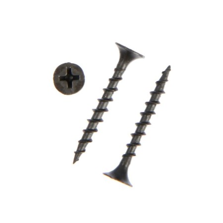 Self-tapping screws of gypsum plastic tundra Krep 3.5x32 mm, phosphate, 200 pcs.
