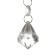 Bra "Lansy" E27 40W chrome 13x24 cm