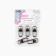 Metal carbine, 33 × 12.5 mm / 10 × 1.25 mm, 5 pcs, black nickel color