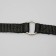 A collar for two dogs, each 45 x 1.5 cm, black