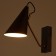 Bra "Svein" E27 40W Black-Mednoye 12x27.5x28 cm