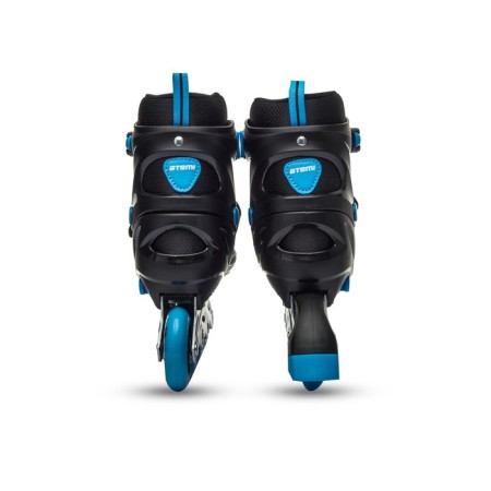 Roller skates sliding ATEMI AIS01BS, PU64, 82A, ABEC-7, black-blue color, size S 30-33-4