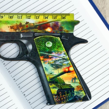 Ruler - pistol "Tanks" 17 cm-1