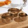 A set of baking shapes “Circle” Konfinetta, 3 pcs, D = 8 cm, d = 10 cm, d = 12 cm, chrome color color