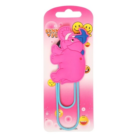The bookmark is large, 11 cm, "elephant", mix-5