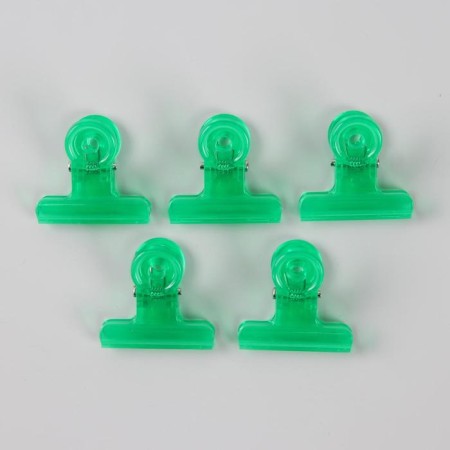 Clamps for nail extension, 3 cm, 5 pcs, color mix-4