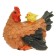 Garden figure "Chicken hen" 27x19x23cm