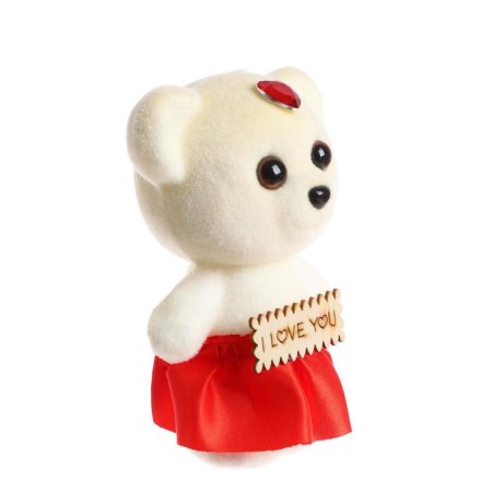 Toy from foam "Mishutka", with a sign-1