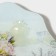 Plate Glass Dunch Dailers "Spring Romance", D = 25 cm