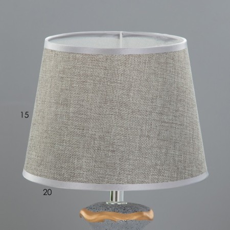 Lilvi table lamp E14 40W gray 20x20x33 cm Risalux-3