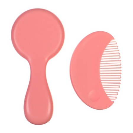 Set of children's combs, 2 pcs., Pink color-6