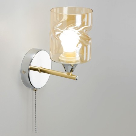Sconces Citilux "Claude" CL137312, 10x21 cm, 1x60W, e27, yellow color-12