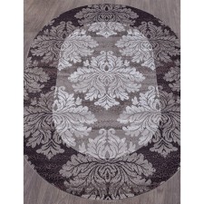 Ковёр овальный Merinos Silver, размер 180x250 см, цвет gray-purple