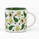 Ceramic mug "avocado", 380 ml, white color