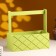 Wooden Kashpo "Hellas Large, Pack", with a pen, 25 × 12.5 × 10 (25) cm pistachio