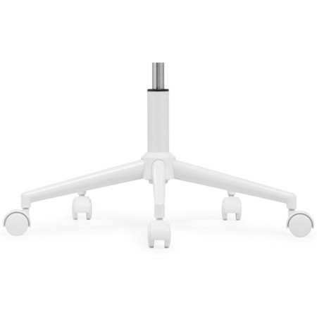 Computer chair Chester Metal/velor, white/milk 49x60x84 cm-8