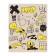 Notebook of 40 sheets in the BG Crazy Art line, covered Cardboard, VD-LK, OFSET block 90%, mix