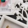 Photo frame plastic in 5 photos 10x15 cm "Cash tree" White 45x37.5 cm