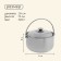 Maclay hiking pot, 24 cm, with a lid, stainless steel