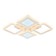 LED ceiling LED with Ambrella Light, Original, FA430, 4XLED, 112 W, 8400LUM, 3000-6400K, white color, white