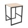 Coffee table "Energy Loft", 52 x 34 x 30 cm, oak Santana