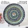Largan Rishtan ceramics "Patterns", 36 cm, blue