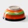 Boronnik ceramic shade "India", 850 ml, d = 15 cm, orange color