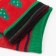Women's socks "deer", red color, size 23-25