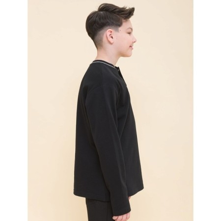 Jumper for boys, height 140 cm, black color-1