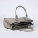 Luggage bag, external pocket, light-gray color