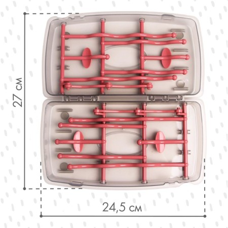 Drying for children's bottles, pink color-1