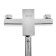 Bath mixer Zein ZC2050, pour 30 cm, cartridge 35 mm, with shower set, chrome