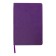 Leduced Diary A5, 140l, cage, leatherette, elastic band, blue cut, purple