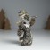 Polystone souvenir "Vorostone in a wreath with berries and cones on a tree" 10.5x7x13.5 cm