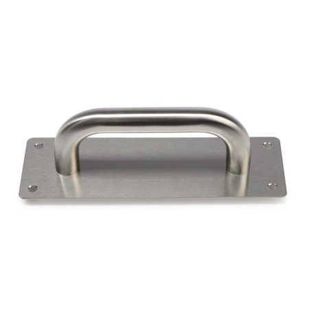 Door handle, stainless steel color, 200x65 mm-9