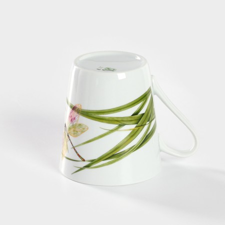 Porcelain mug "Dragonfly", 300 ml, d = 8.8 cm-3