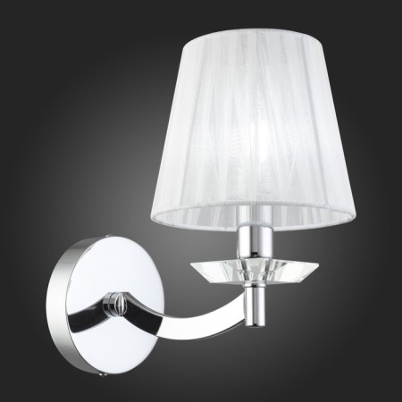 Wall lamp ST LUCE. SL1756.101.01. Bello. 1x40 watts, E14, 16x26 cm, chromium color-2