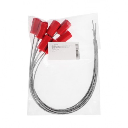 Square numbered Maltic Cable forces 1.8 cable, working length 300 mm, color mix-2