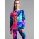 Thermal complex for girls: trousers, sweatshirt, height 140 cm