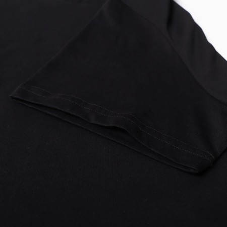T -shirt female, black color, size 48-6
