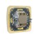 Luazon Lighting "Orion" switch, 10 A, 2 keys, hidden, beige