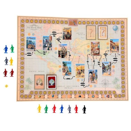 Board game "Around the World in 80 days"-1