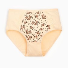 Panties female color beige, size 50-52
