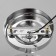 Bra "Elary" E27 40W chrome 10x13.8x25 cm