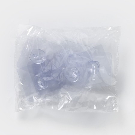Self -adhesive wall -mounted transparent, 5.6 × 5.6 cm, 10 pcs-6