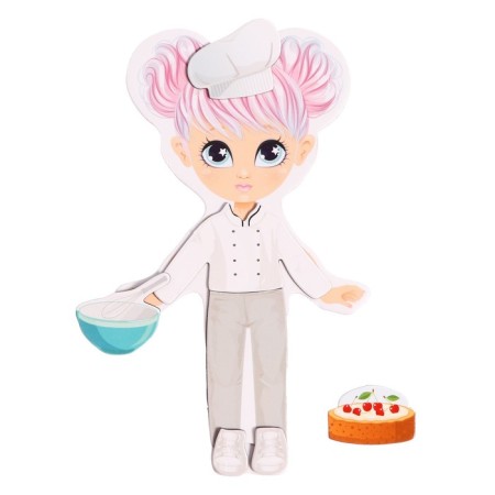 Magnetic set "Doll Confectioner"-5