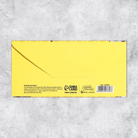 Money envelope "Happy Birthday", gifts, 16.5 × 8 cm-3