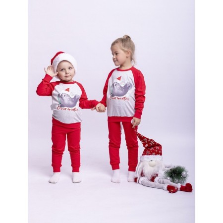 Pajamas: T -shirt, trousers, height 110 cm, multicolor color-5
