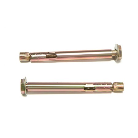 Anchor bolt of scrap, galvanized, 10x100 mm, 65 pcs-4