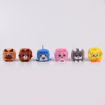 Soft toy "Cube in showbox", mix-2